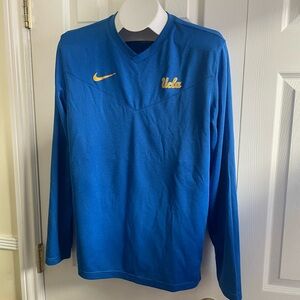 Men’s Nike Blue and Yellow UCLA Long Sleeve Shirt ( Medium)